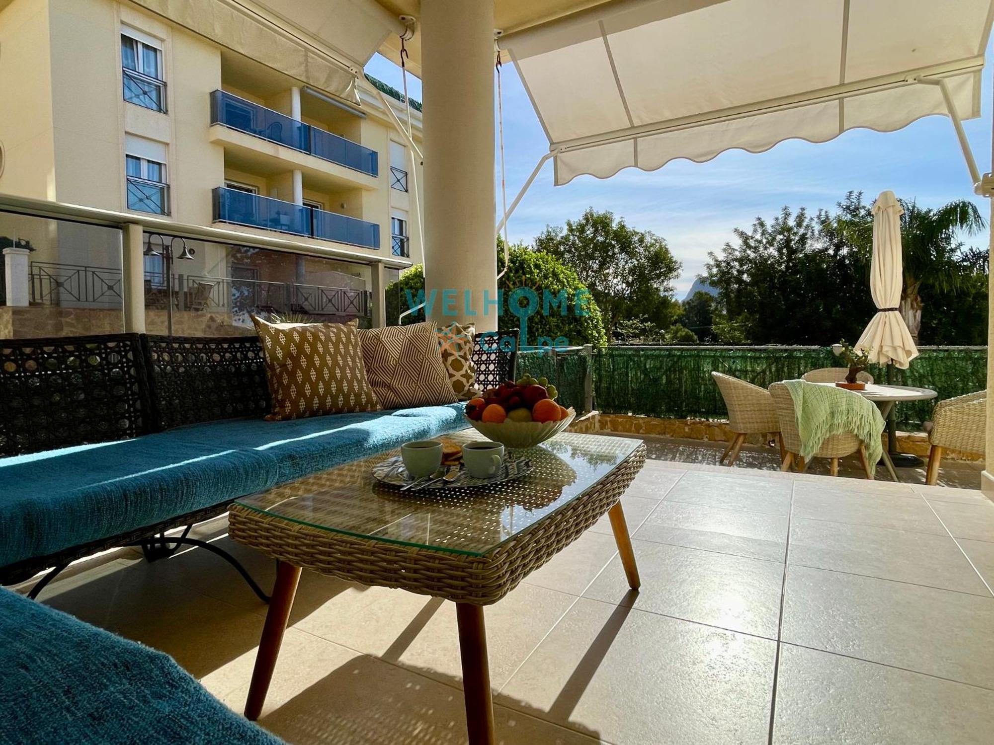 Manzana Bonito Y Comodo Apartamento Con Piscina กัลเป ภายนอก รูปภาพ