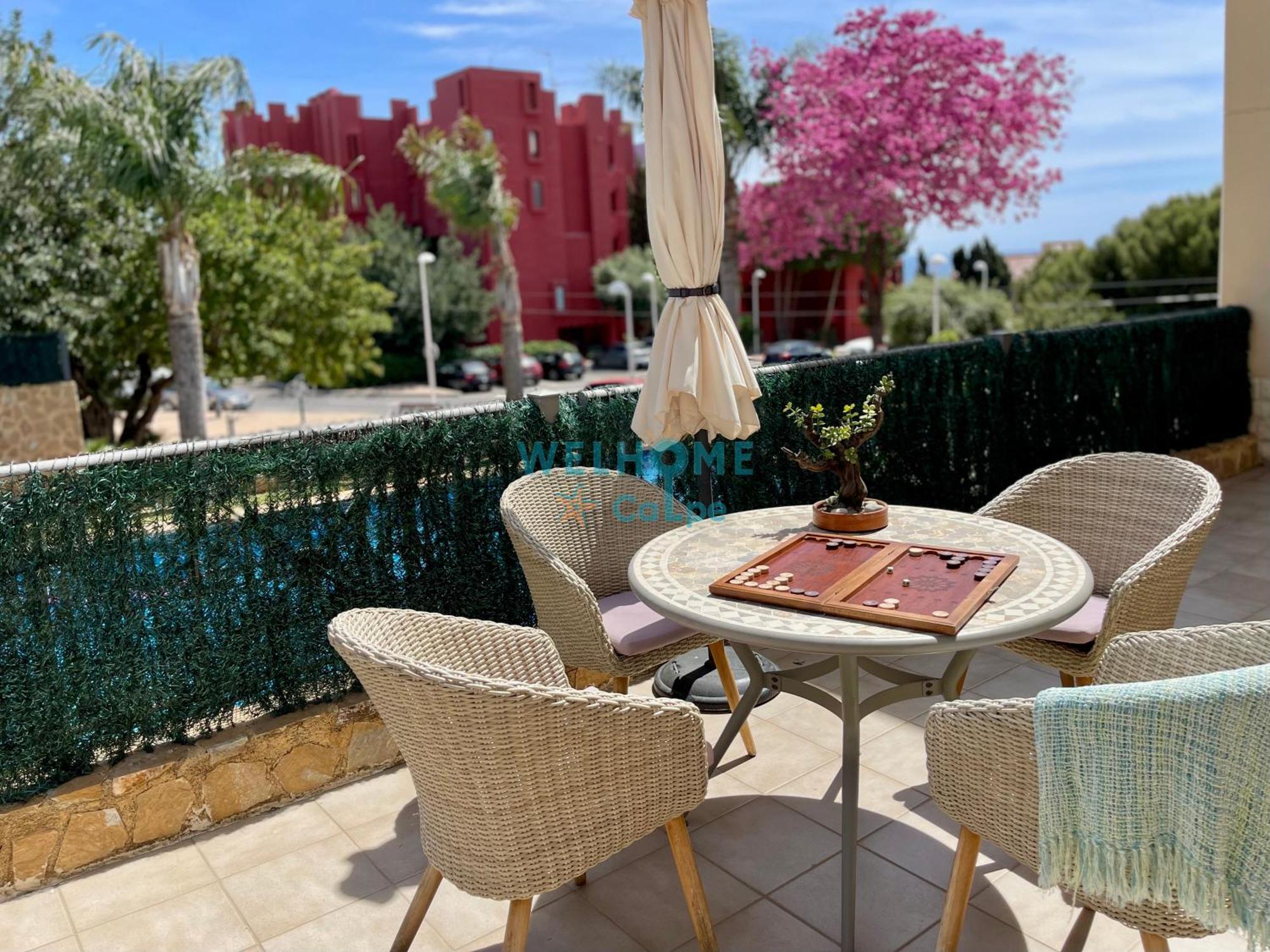 Manzana Bonito Y Comodo Apartamento Con Piscina กัลเป ภายนอก รูปภาพ