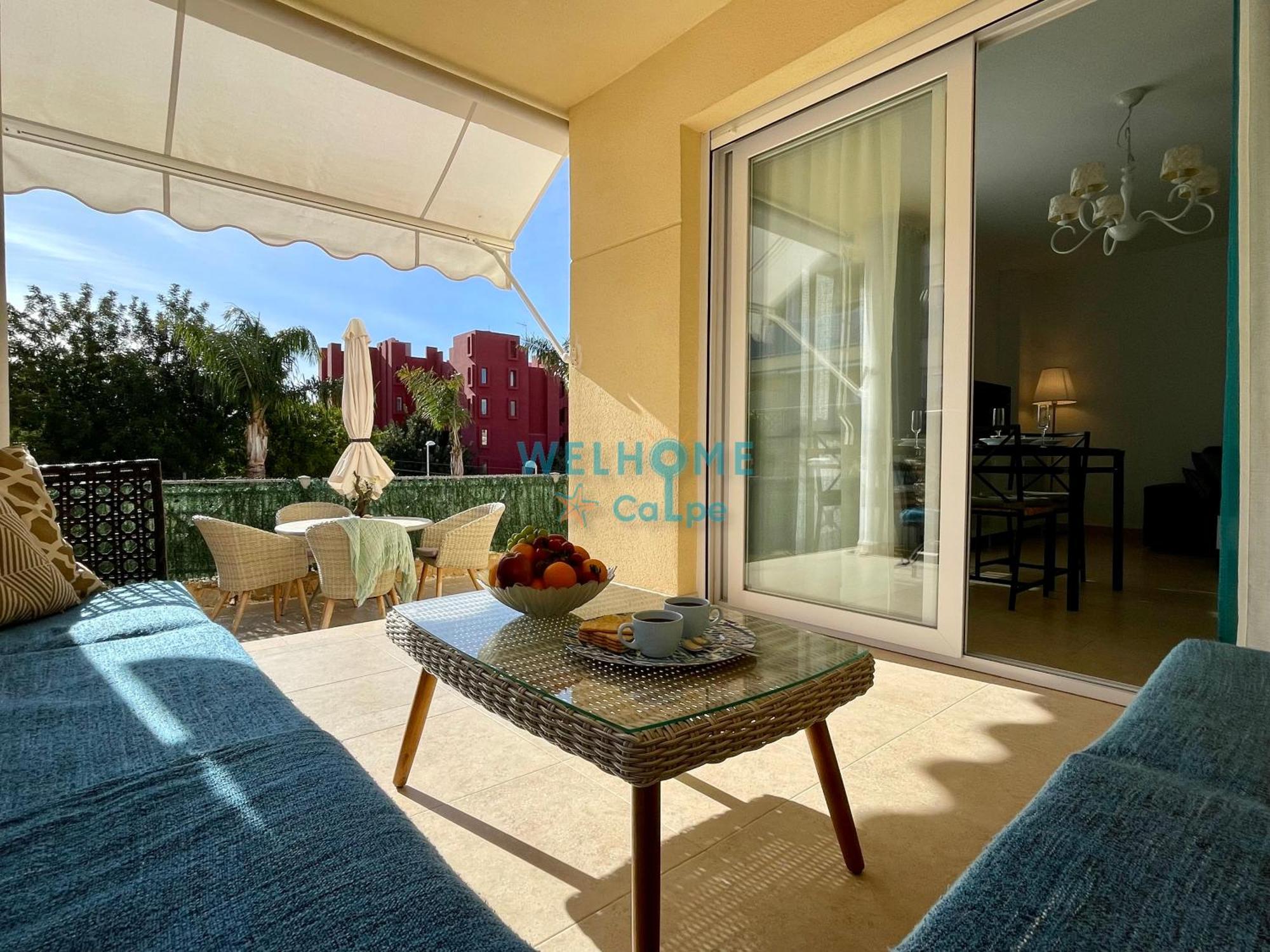 Manzana Bonito Y Comodo Apartamento Con Piscina กัลเป ภายนอก รูปภาพ