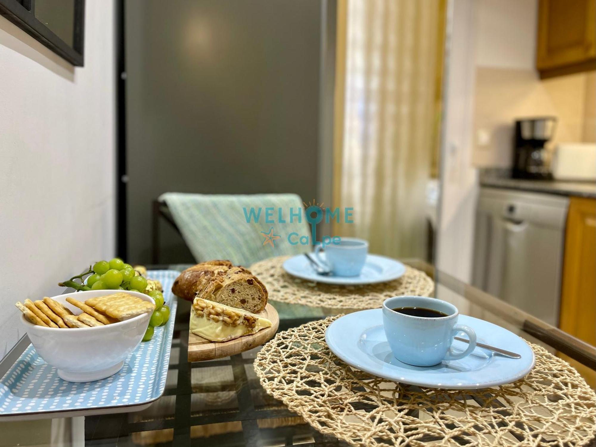 Manzana Bonito Y Comodo Apartamento Con Piscina กัลเป ภายนอก รูปภาพ