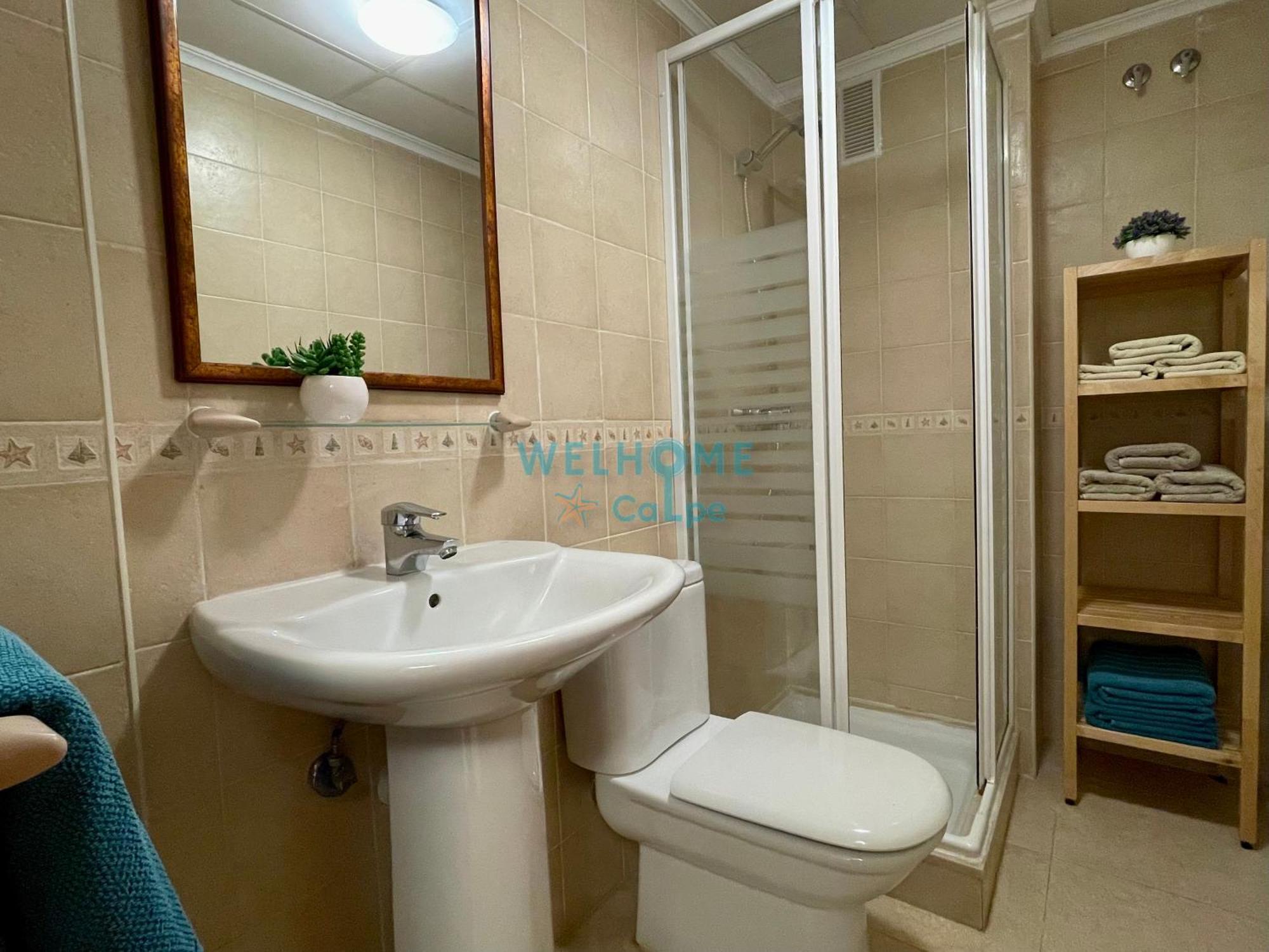 Manzana Bonito Y Comodo Apartamento Con Piscina กัลเป ภายนอก รูปภาพ