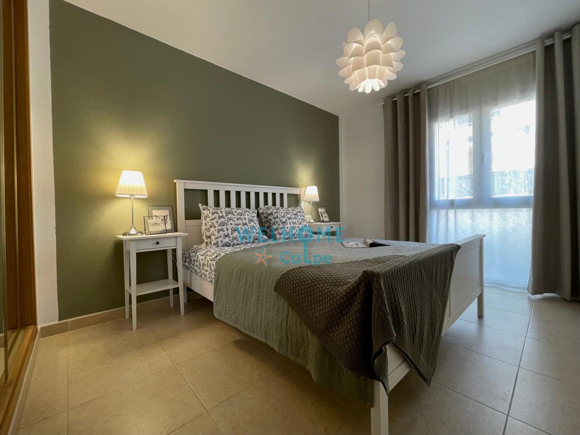 Manzana Bonito Y Comodo Apartamento Con Piscina กัลเป ภายนอก รูปภาพ