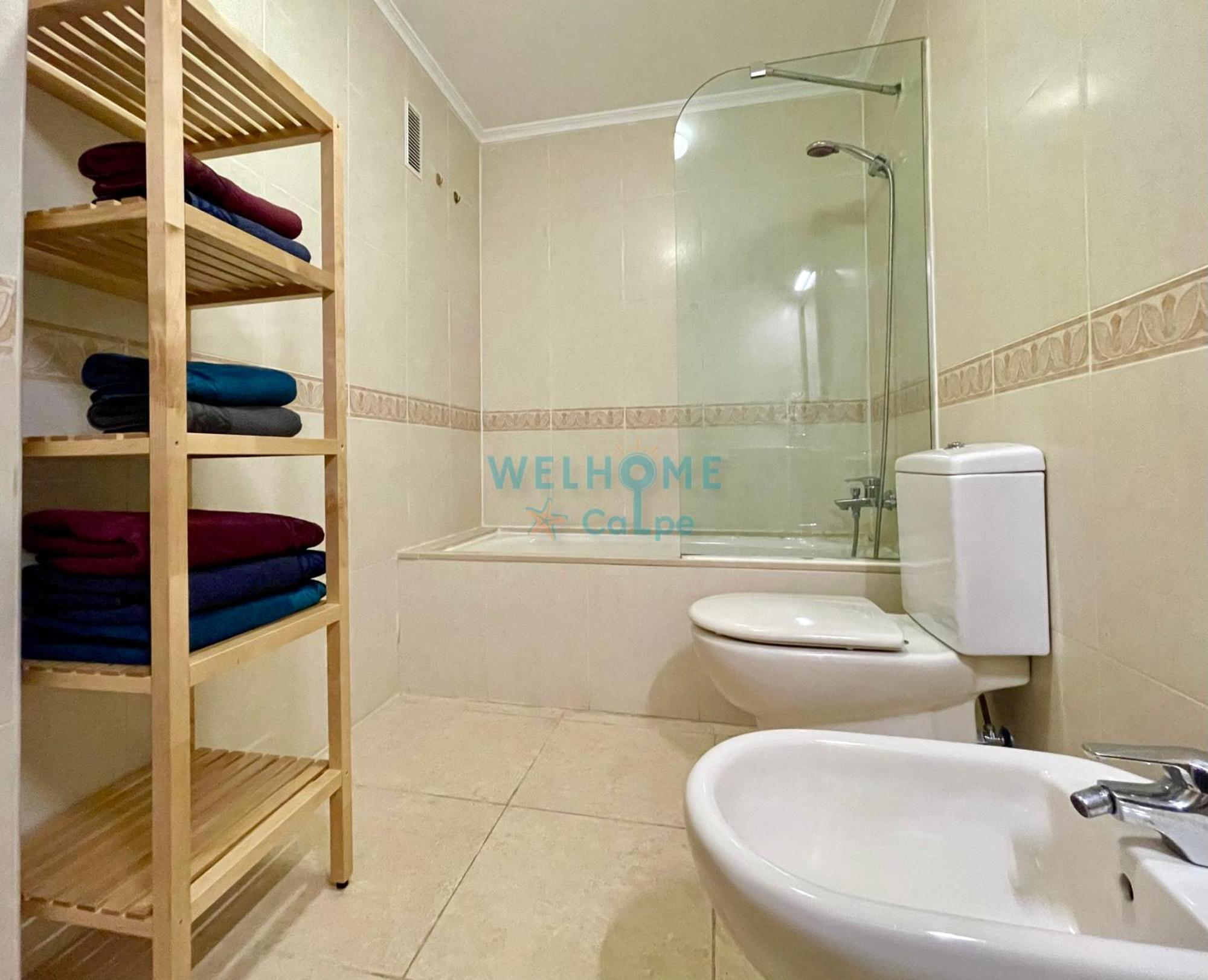 Manzana Bonito Y Comodo Apartamento Con Piscina กัลเป ภายนอก รูปภาพ