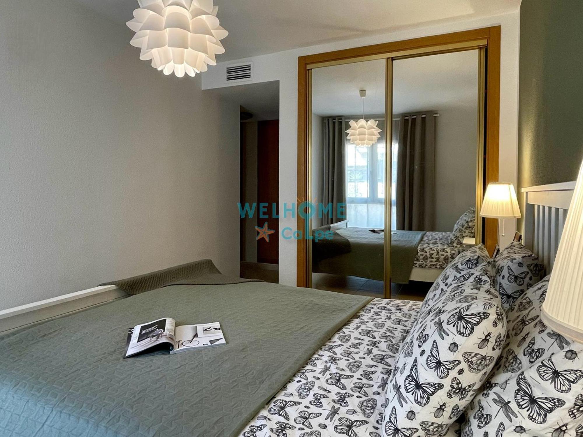 Manzana Bonito Y Comodo Apartamento Con Piscina กัลเป ภายนอก รูปภาพ