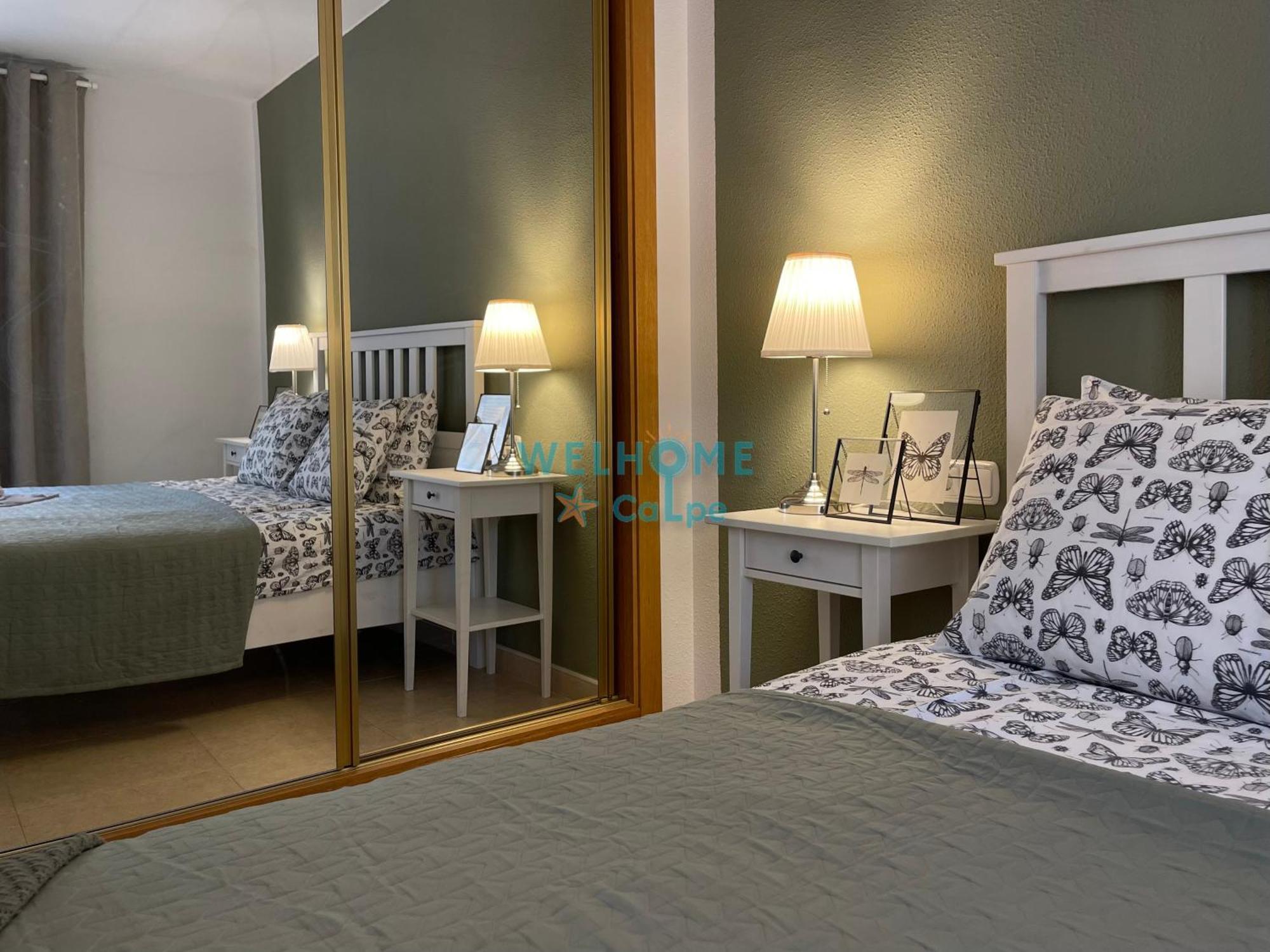 Manzana Bonito Y Comodo Apartamento Con Piscina กัลเป ภายนอก รูปภาพ