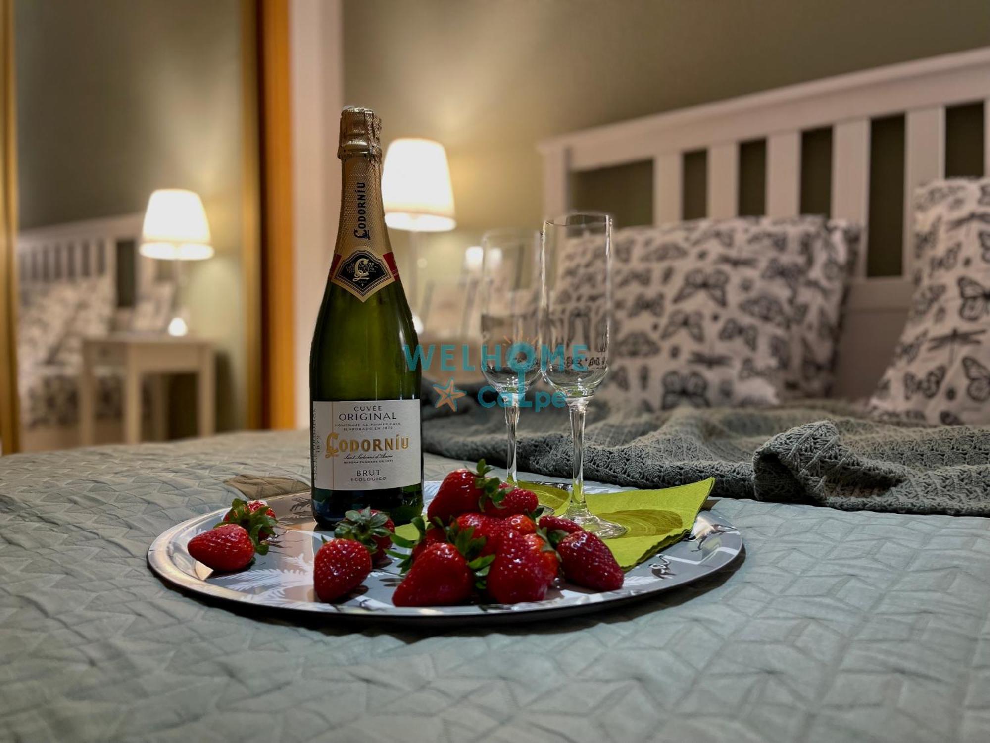 Manzana Bonito Y Comodo Apartamento Con Piscina กัลเป ภายนอก รูปภาพ