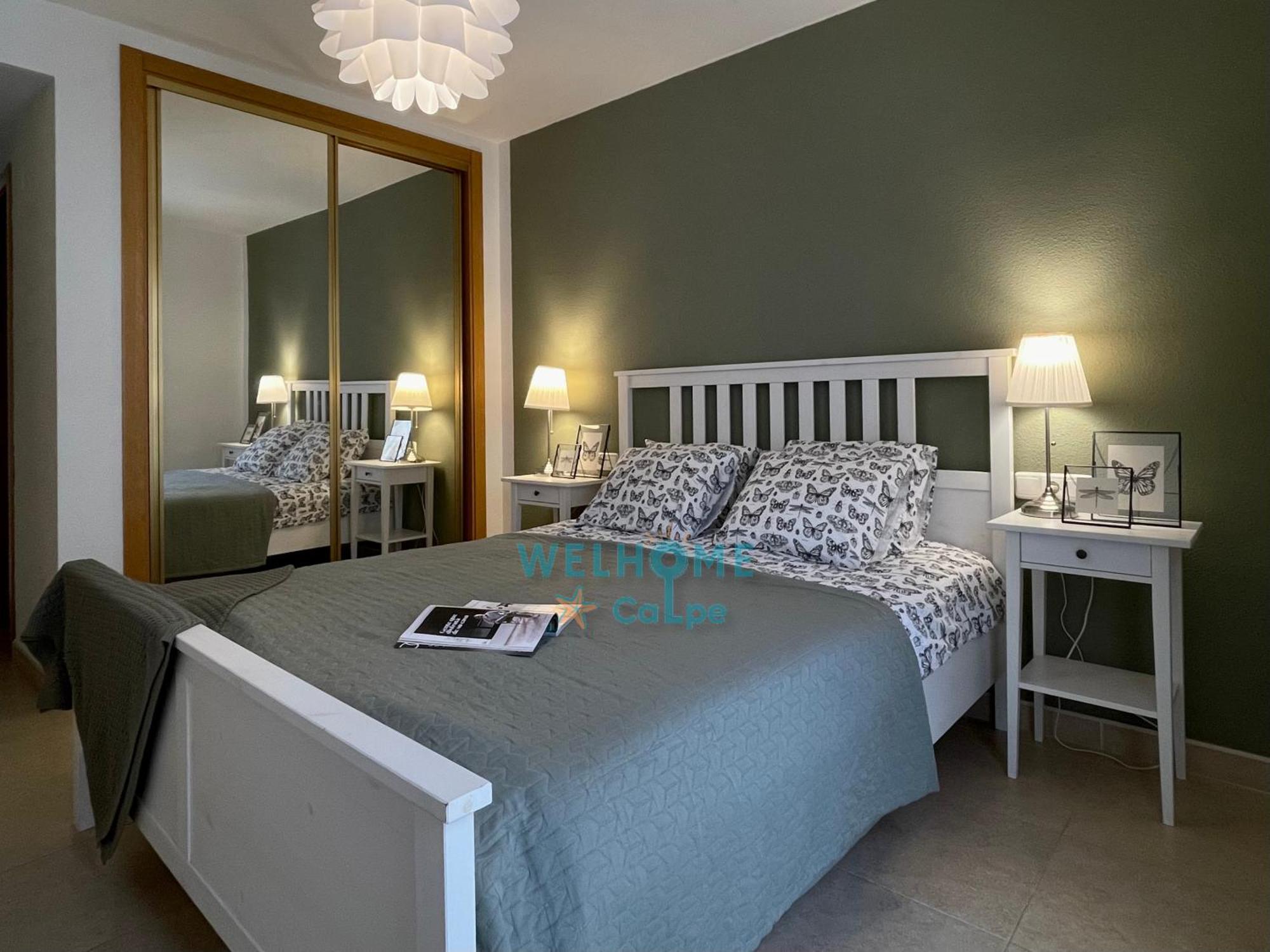 Manzana Bonito Y Comodo Apartamento Con Piscina กัลเป ภายนอก รูปภาพ