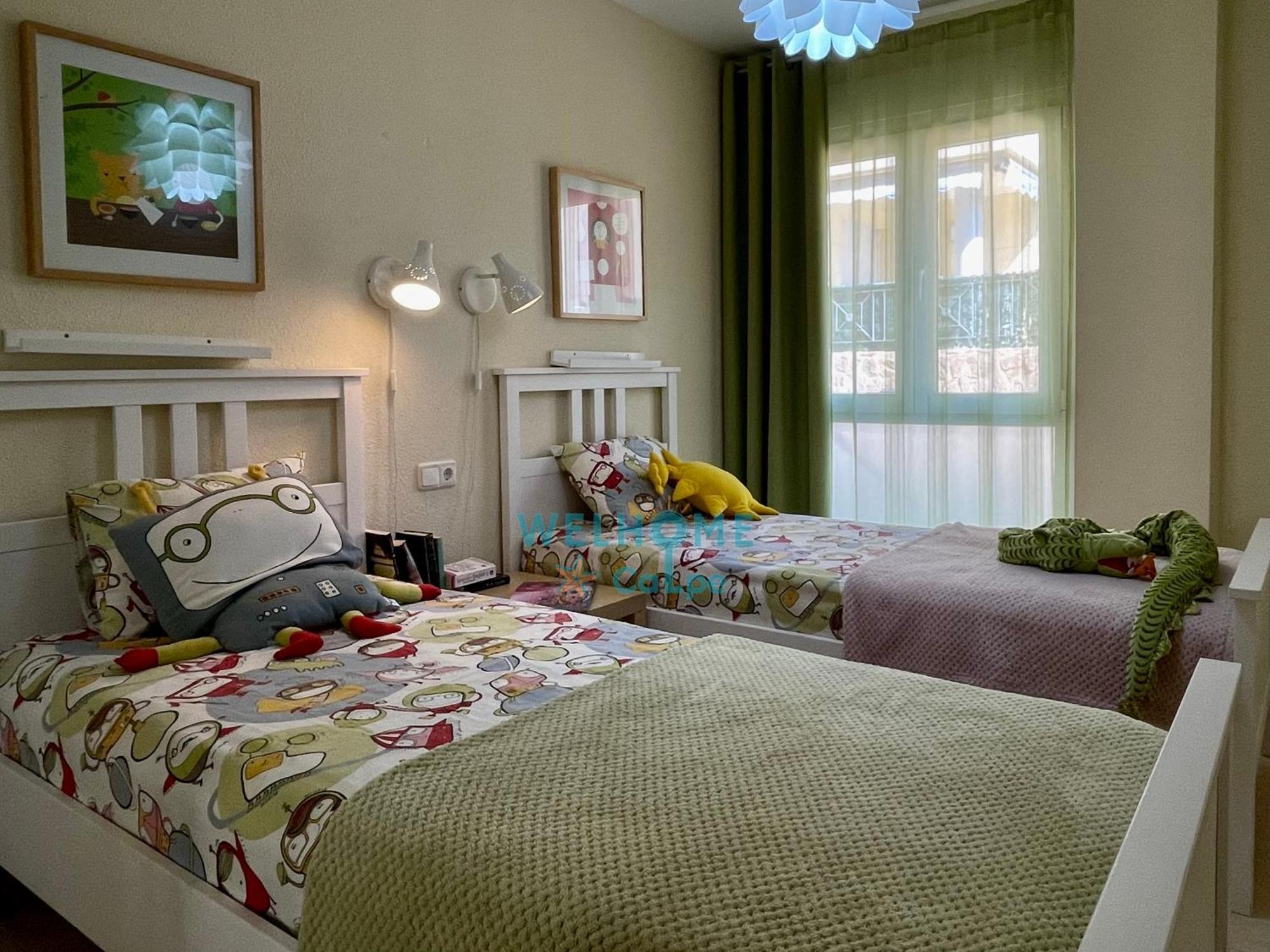 Manzana Bonito Y Comodo Apartamento Con Piscina กัลเป ภายนอก รูปภาพ