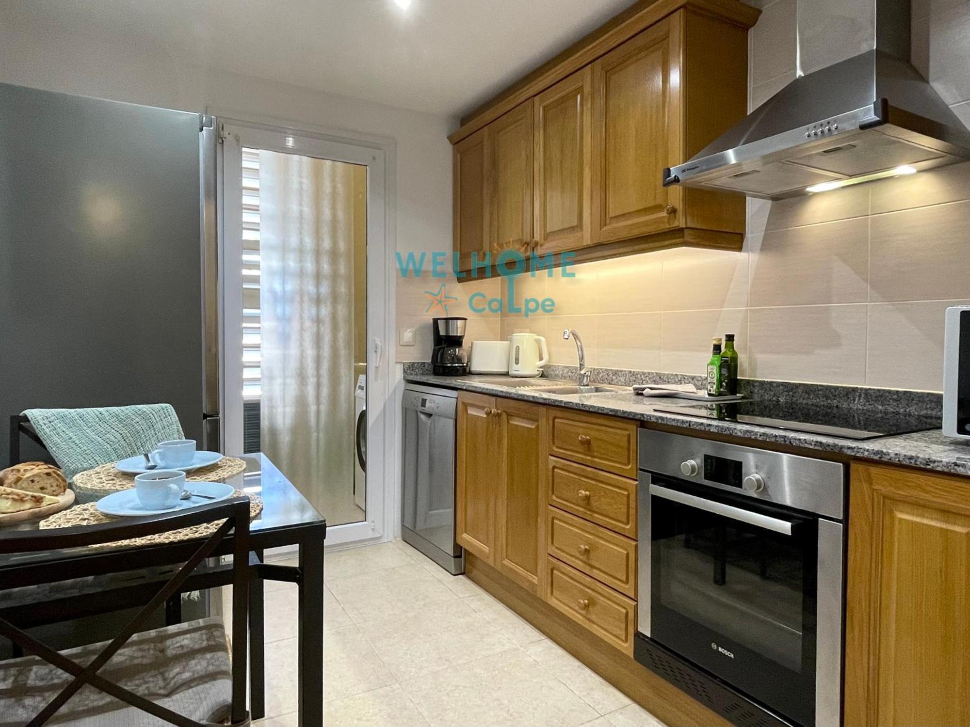 Manzana Bonito Y Comodo Apartamento Con Piscina กัลเป ภายนอก รูปภาพ